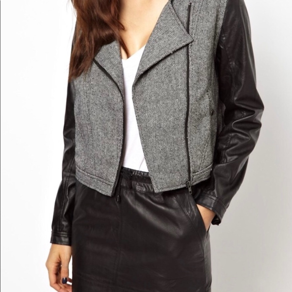 Greylin ~Monroe Motorcycle Jacket~ Gray